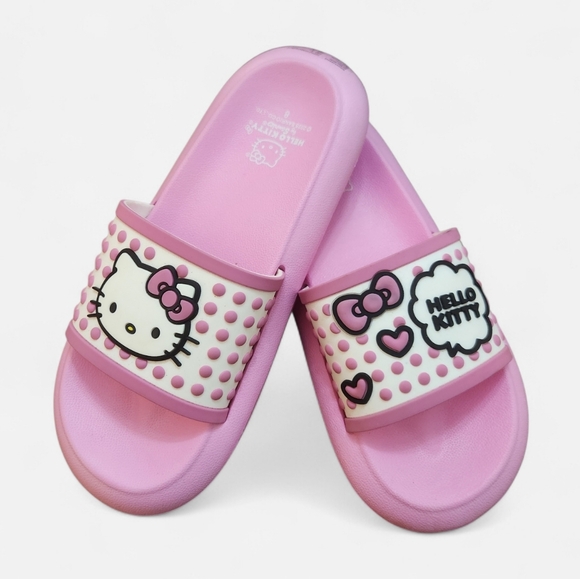 Hello Kitty Shoes - Hello Kitty Pink Slide On Sandals Women's Size 8 New
